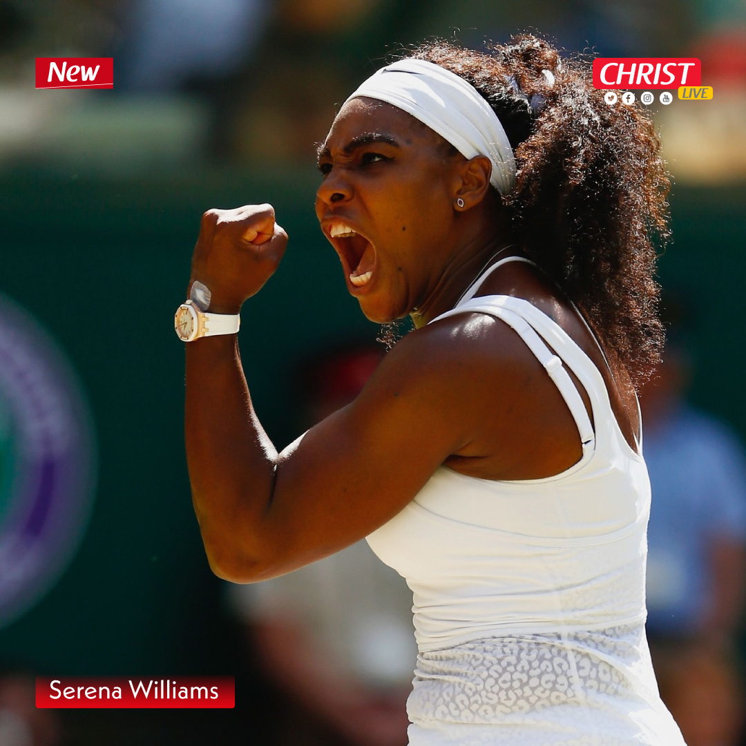 Serena Williams passe par les eaux de baptême